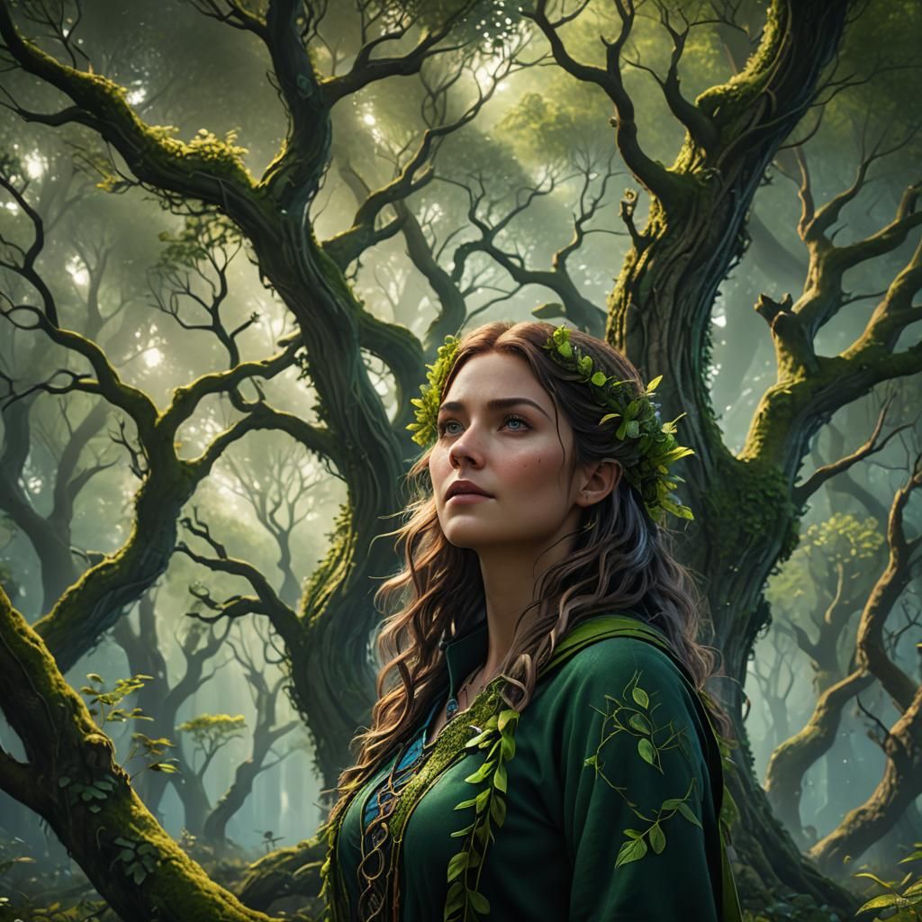 Enchanted Forest: Young Mage and the Talking Trees