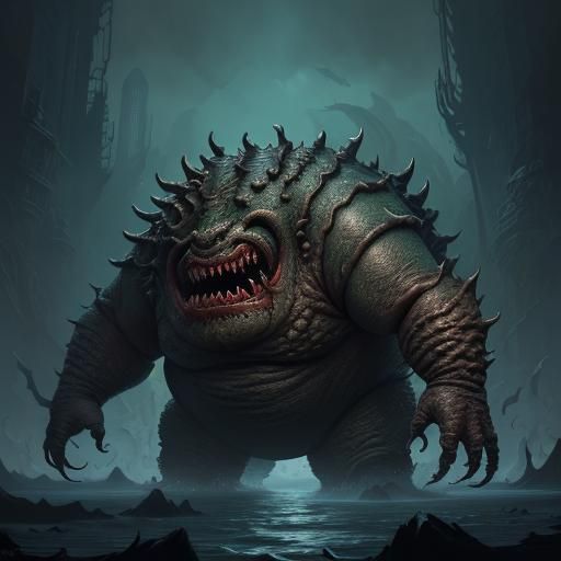 A Shoggoth (H P Lovecraft)