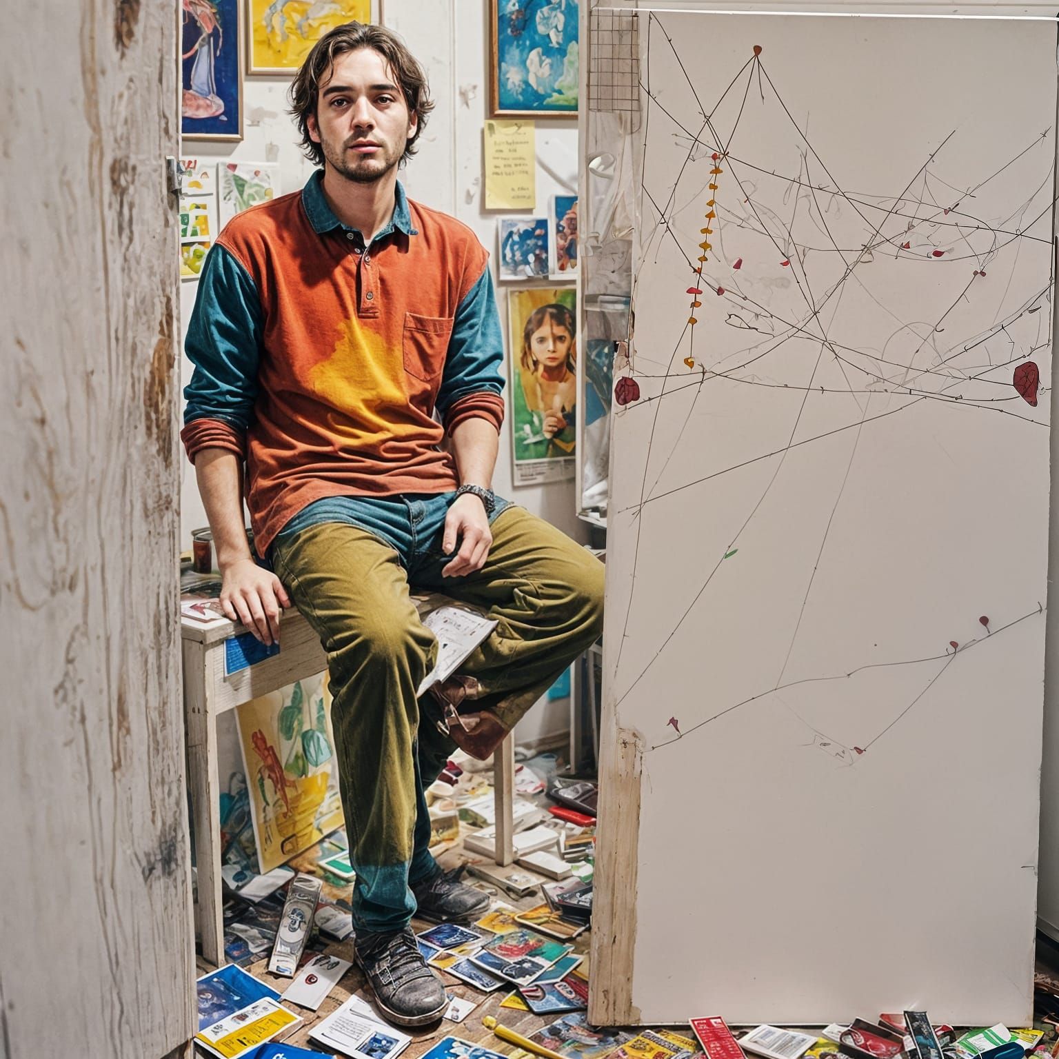 Inventory of a Master's Studio in Disarray