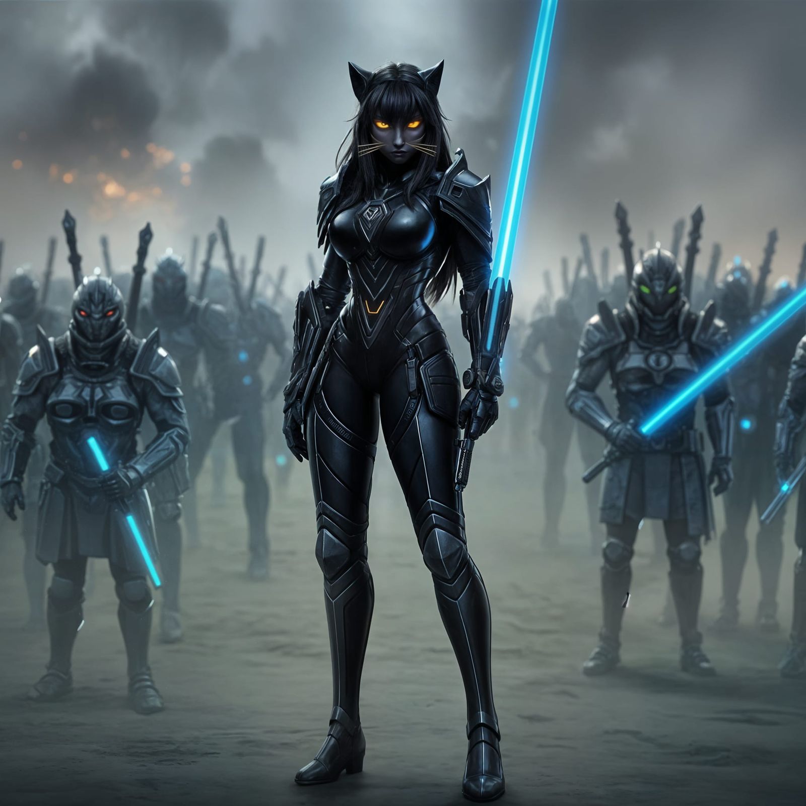 Panther Assassin The Shadow With Sword