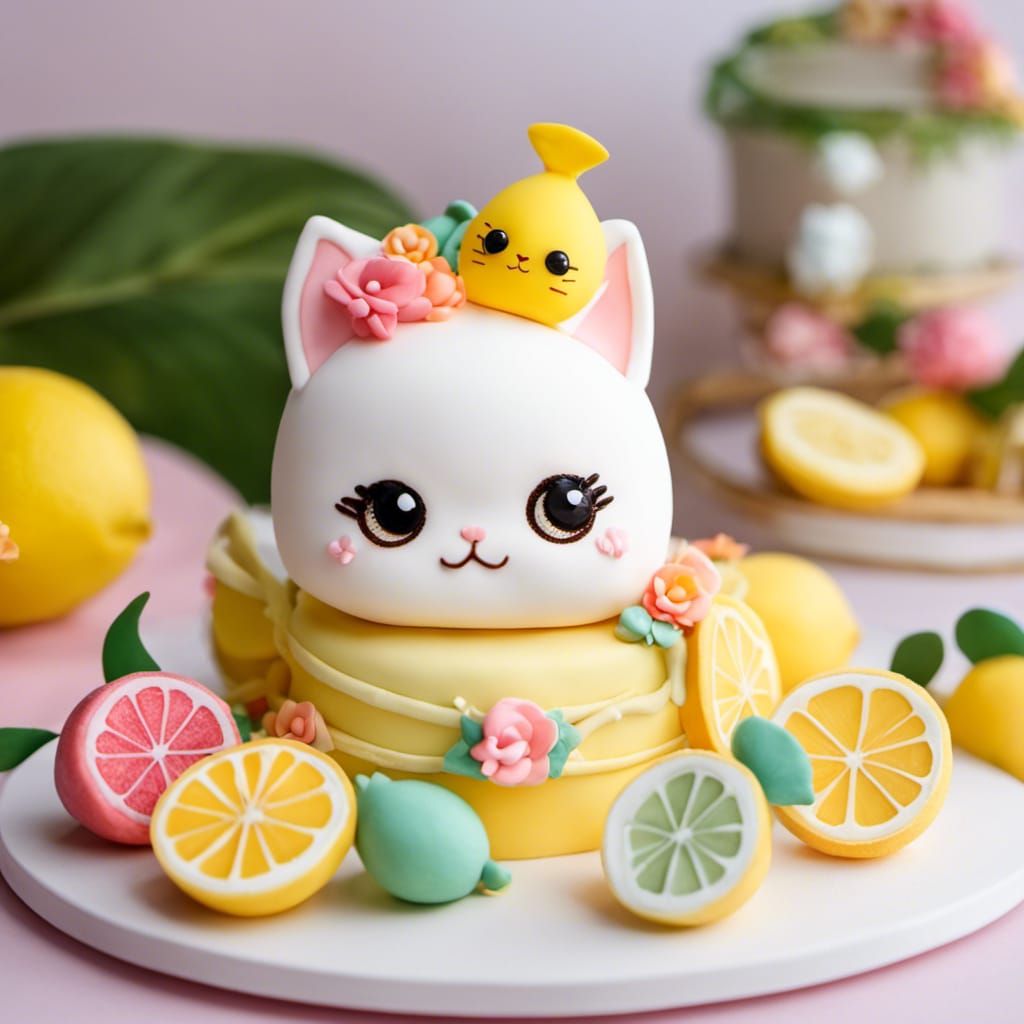 "IS IT CAKE?!" : Kitten Lemonade