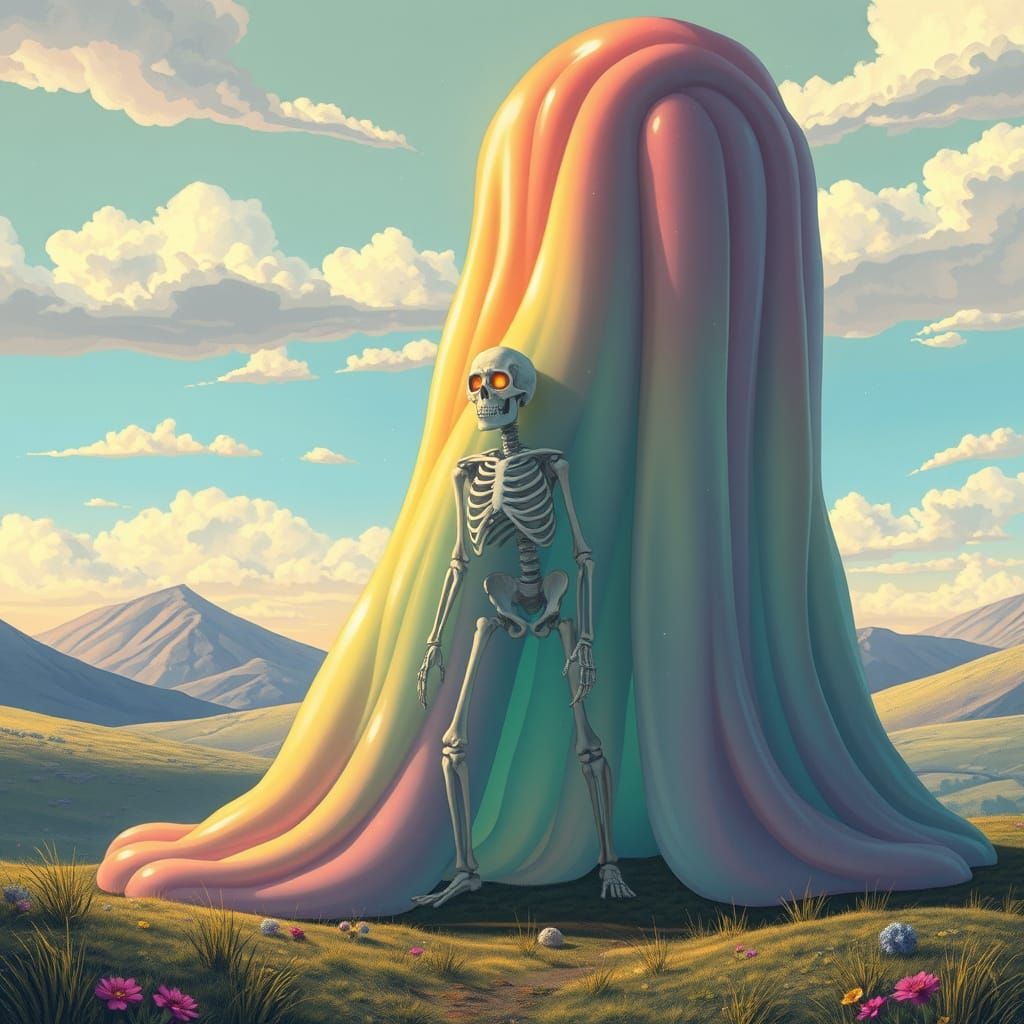 Giant Translucent Slime Cathedral in Dream Valley