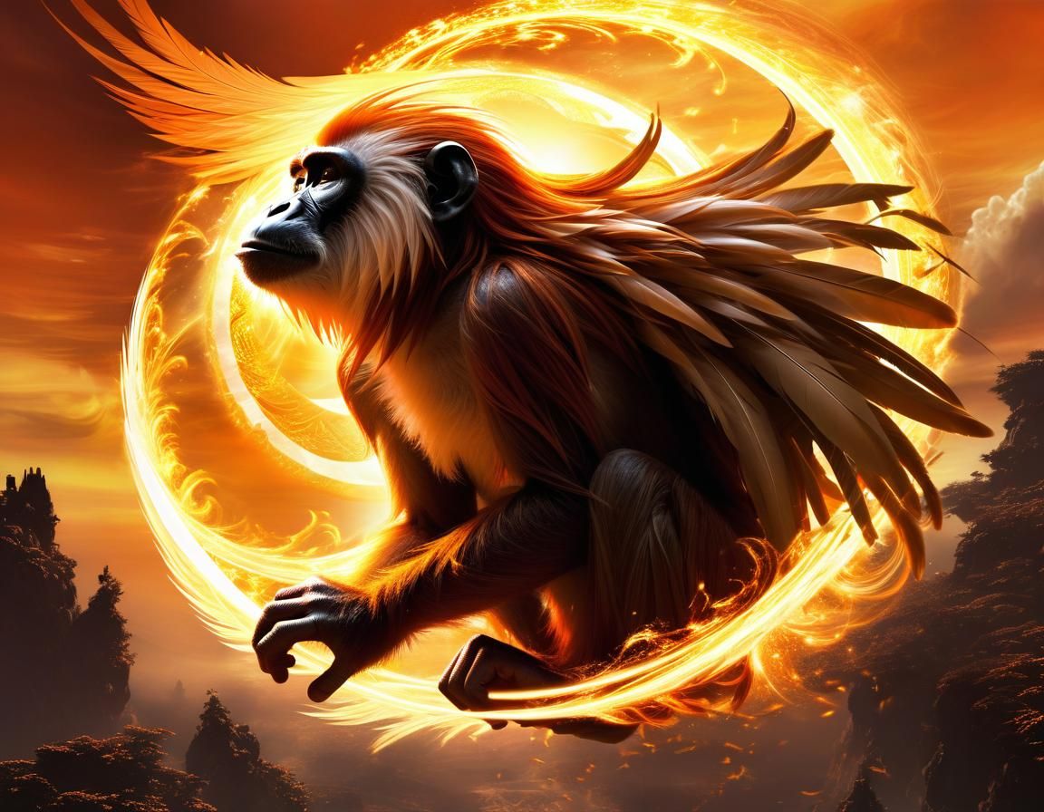 Birth of the Stone Monkey in Primordial Chaos