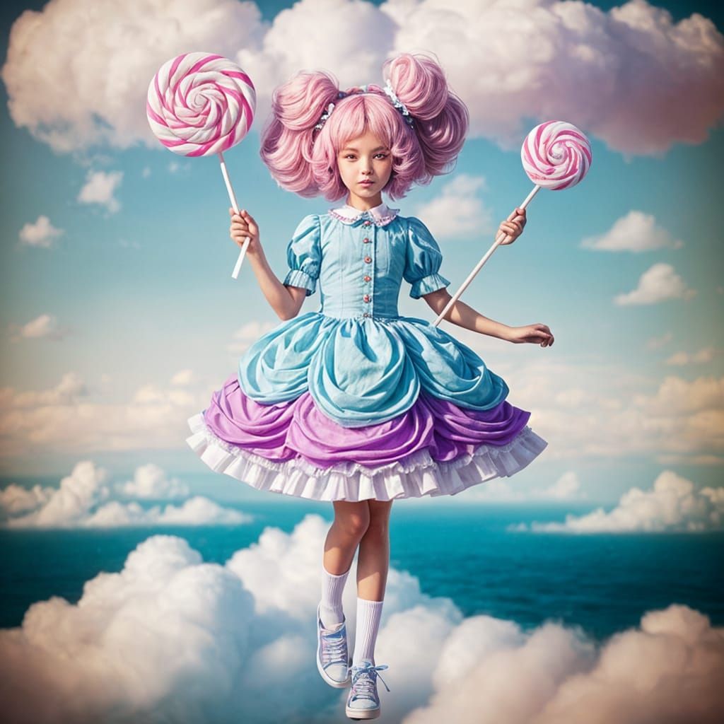 Sugar Dreams in Colorful Heels