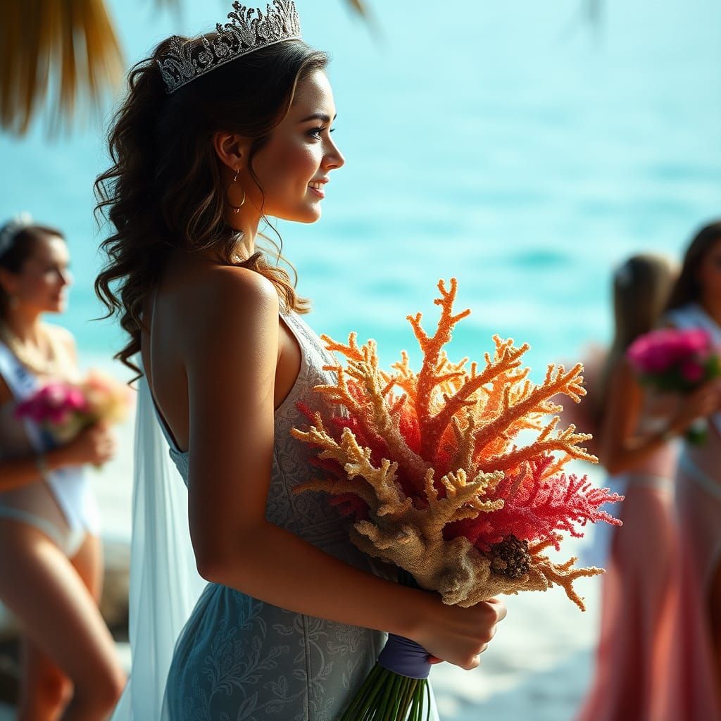 Coral Reef Beauty Pageant: Cinematic Film Still