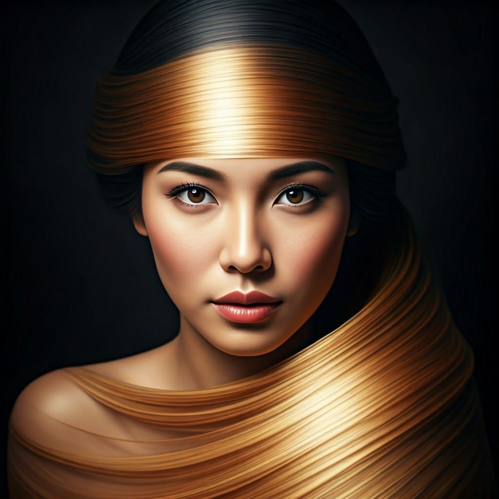 Ethereal Beauty in Shibari Bondage, Kinbaku Style