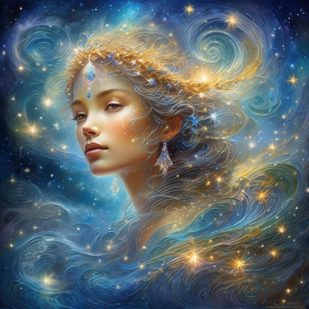 Sparkling Fairy with Energy Streams