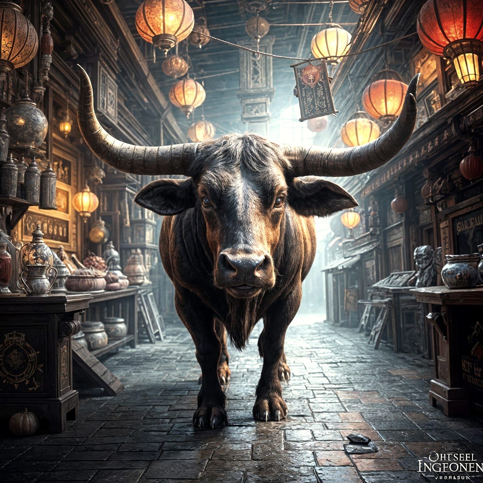 Bull in a China Shop: Fantasy Concept Art