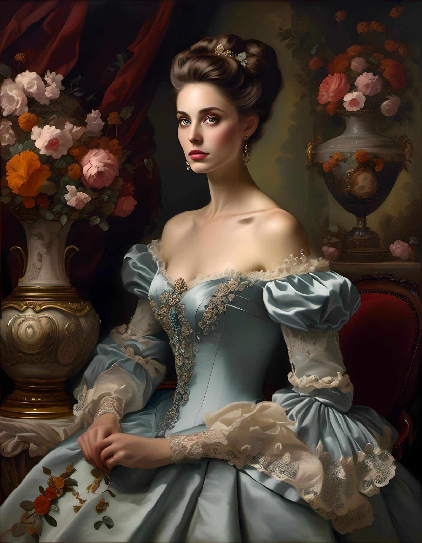 Victorian Woman portrait