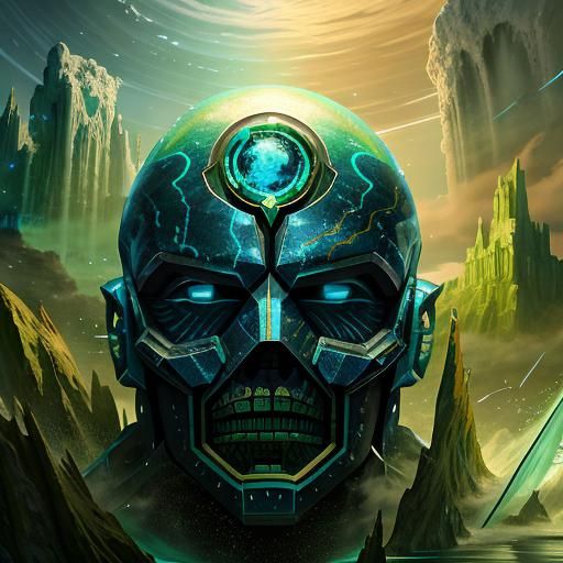 Epic Celestial Waters: A Digital Matte Painting