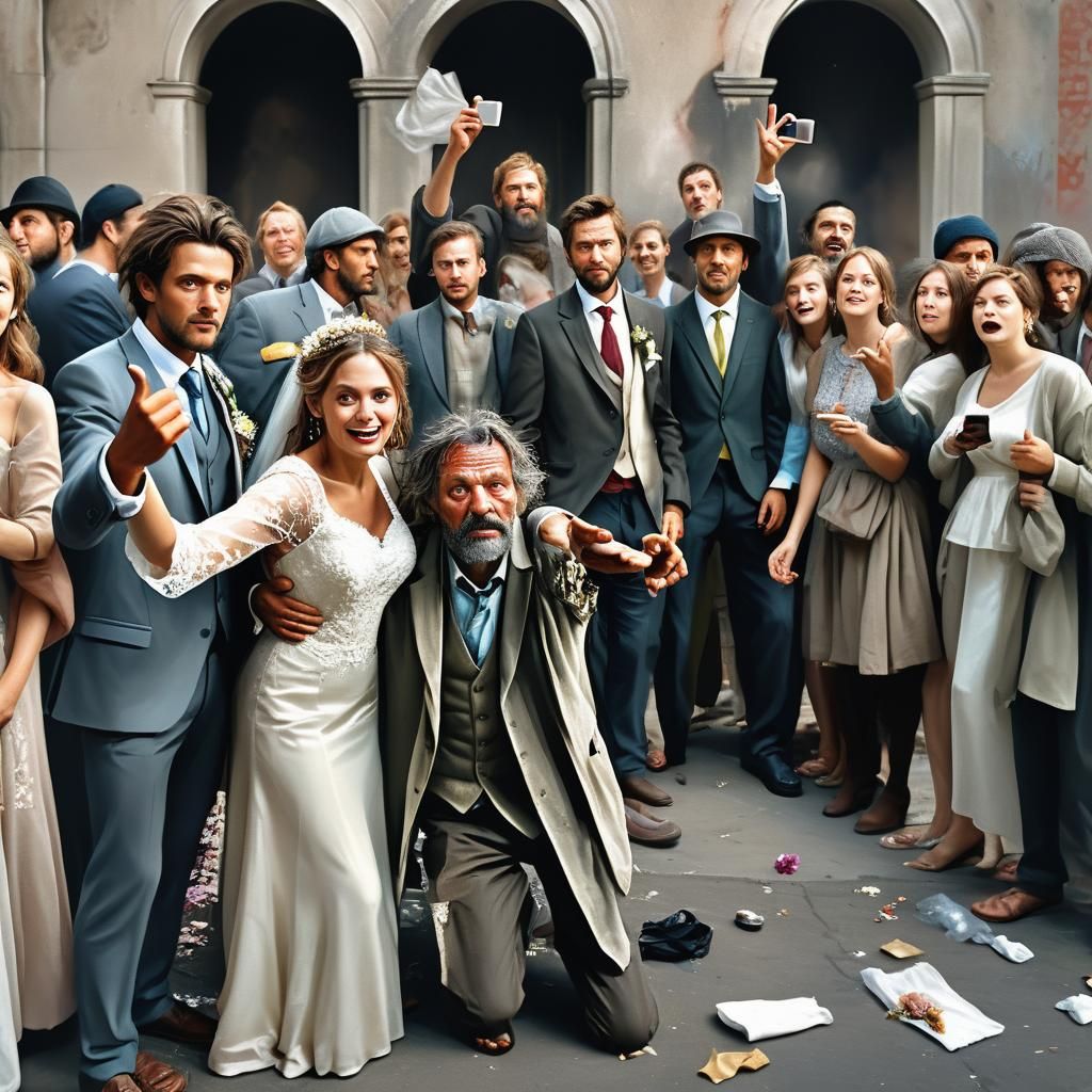 La foto con el padrino