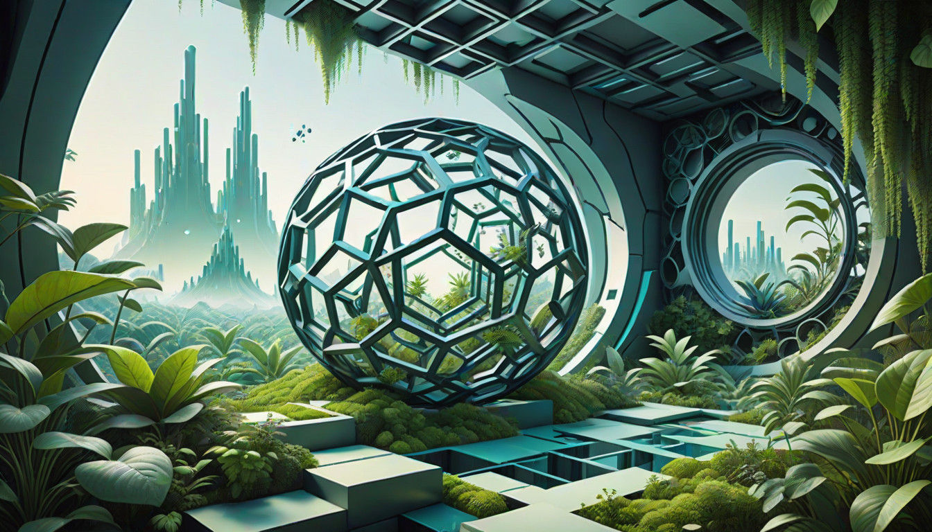 Hyper-Realistic Nanoscopic World with Organic Structures and...