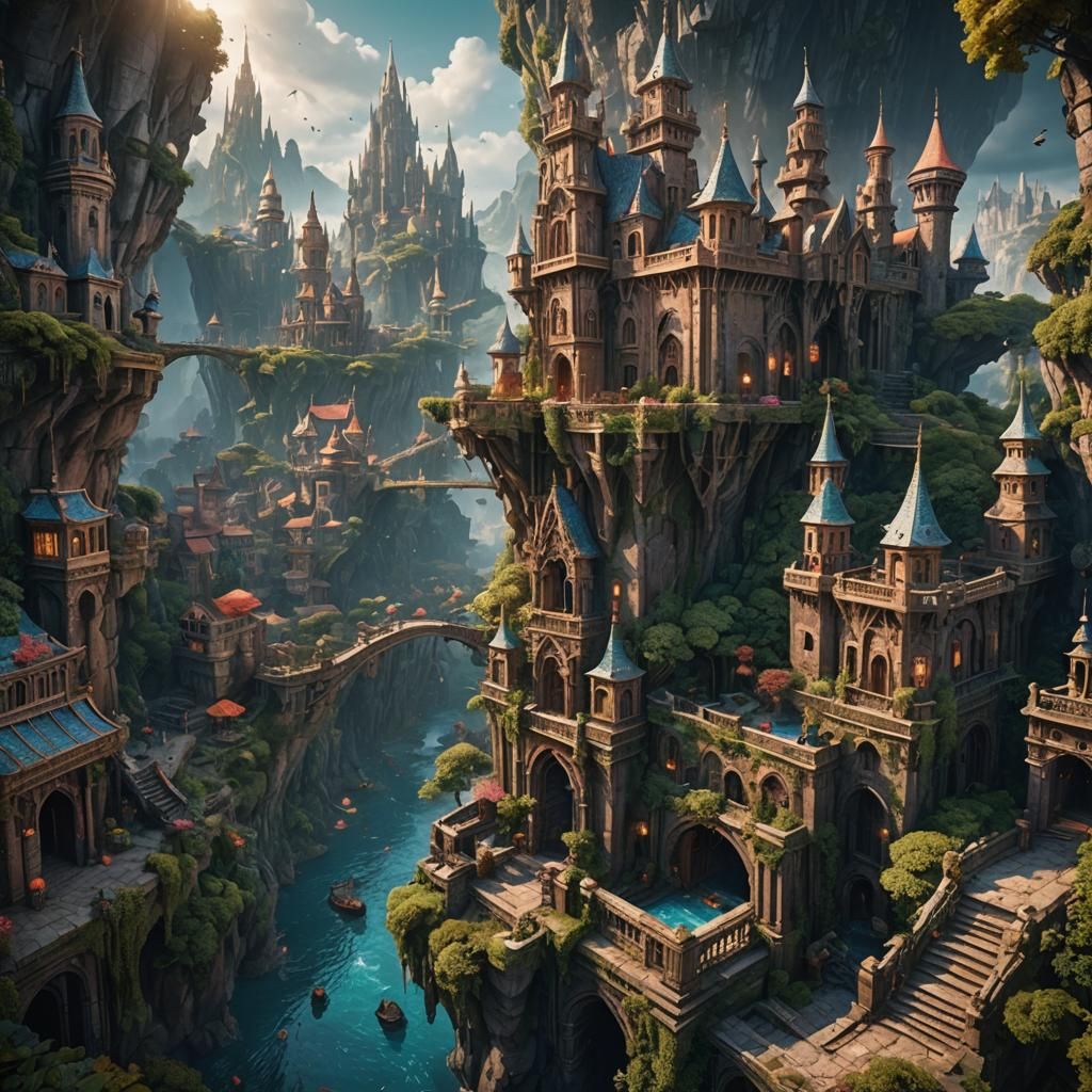 Detailed Matte Painting of Olivia Rodrigo