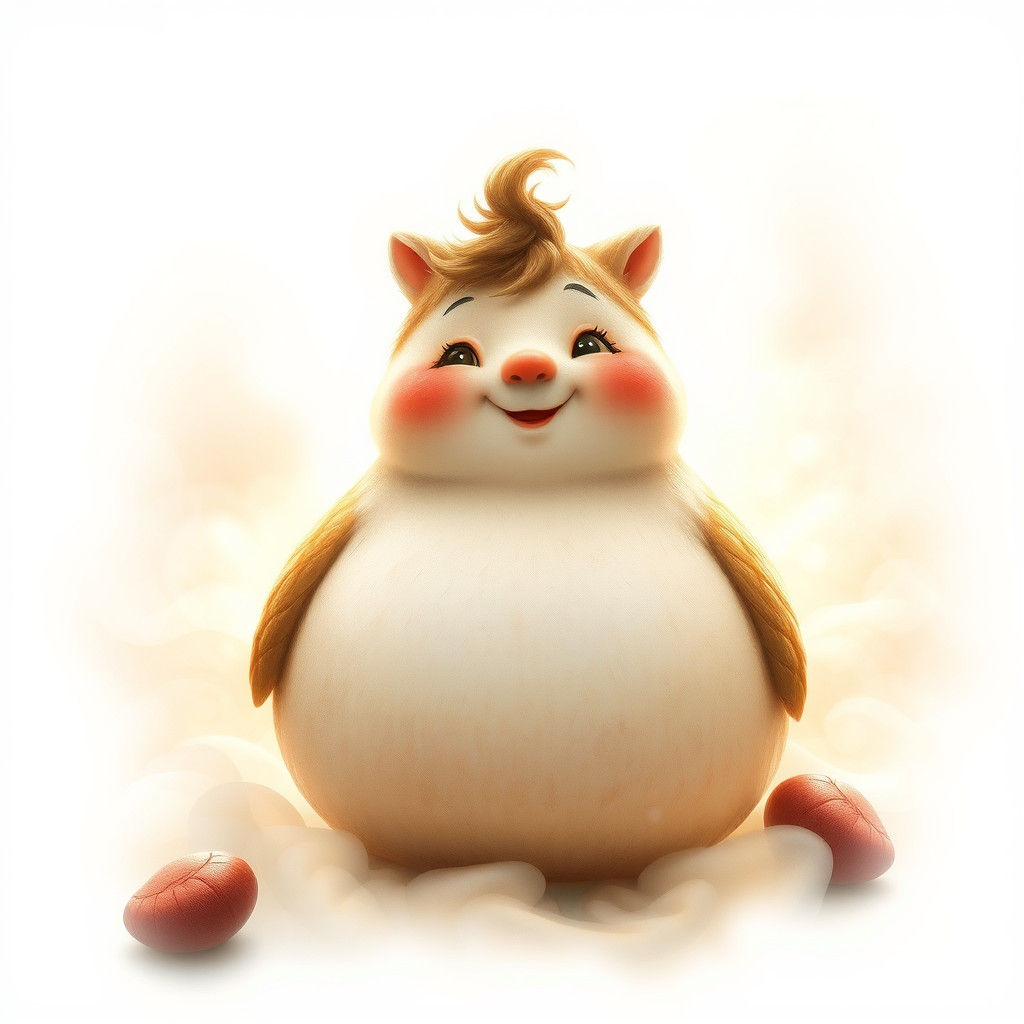 Enchanting Creature in Dreamy, Hyper-Realistic Style