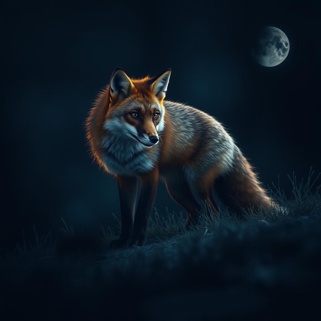 Fox of Night: An AI Interpretation