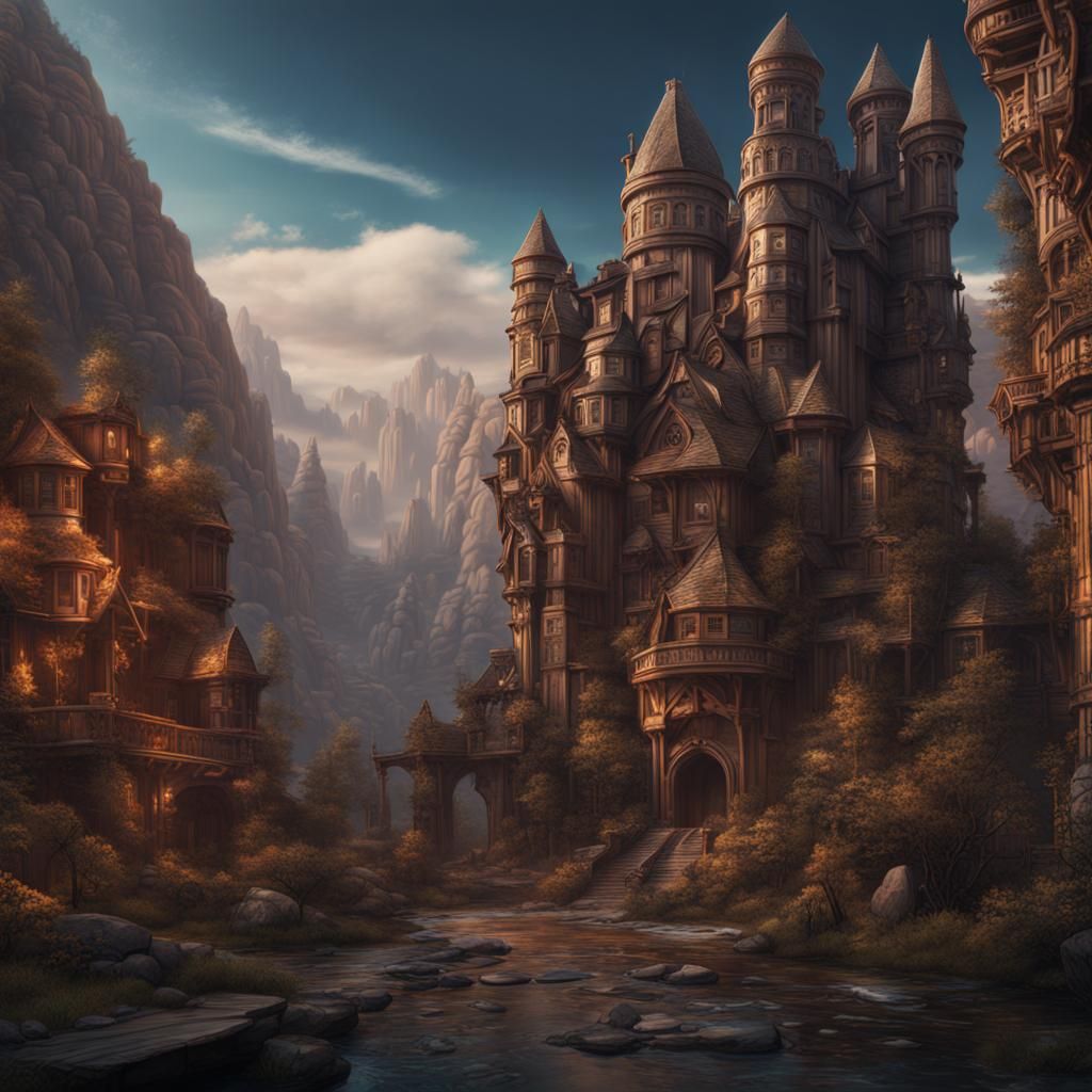 George Carlin as Fantasy Concept Art