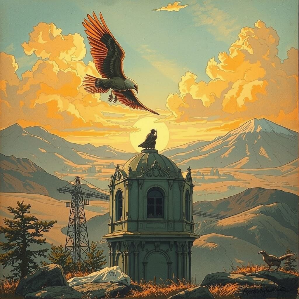 Etched Sketch of a Sketched Etching