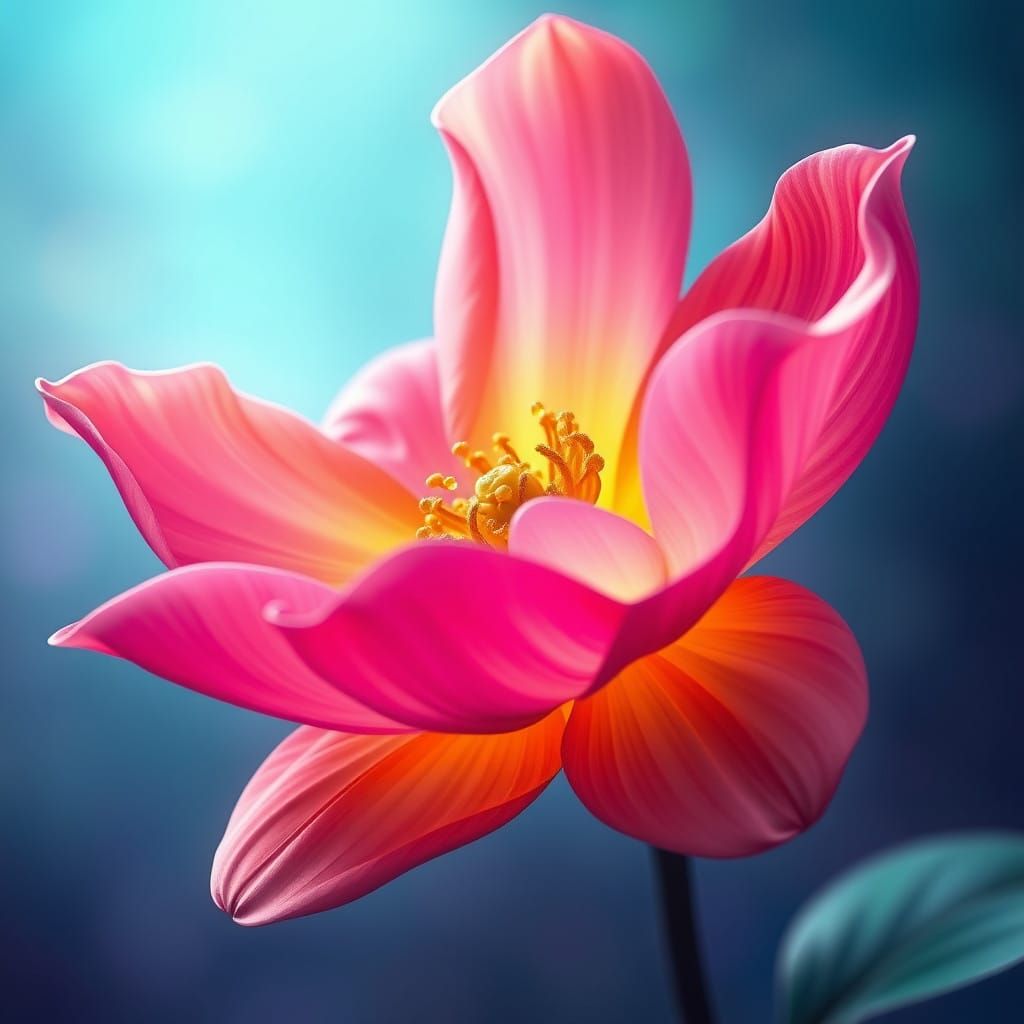 Dreamlike Bloom in Ethereal Fantasy Realm