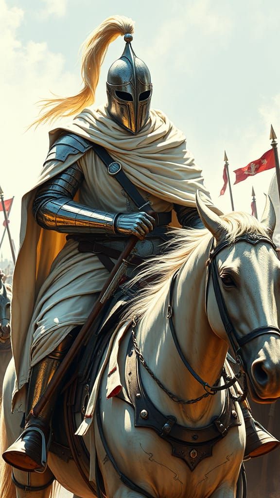 Warrior-King Leads Knights into Battle against Saladin