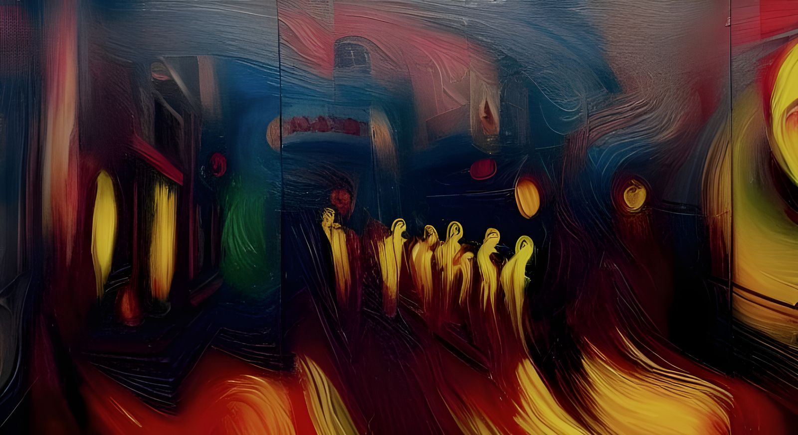 Surreal Portraits of Lost Souls in a Dystopian Haze