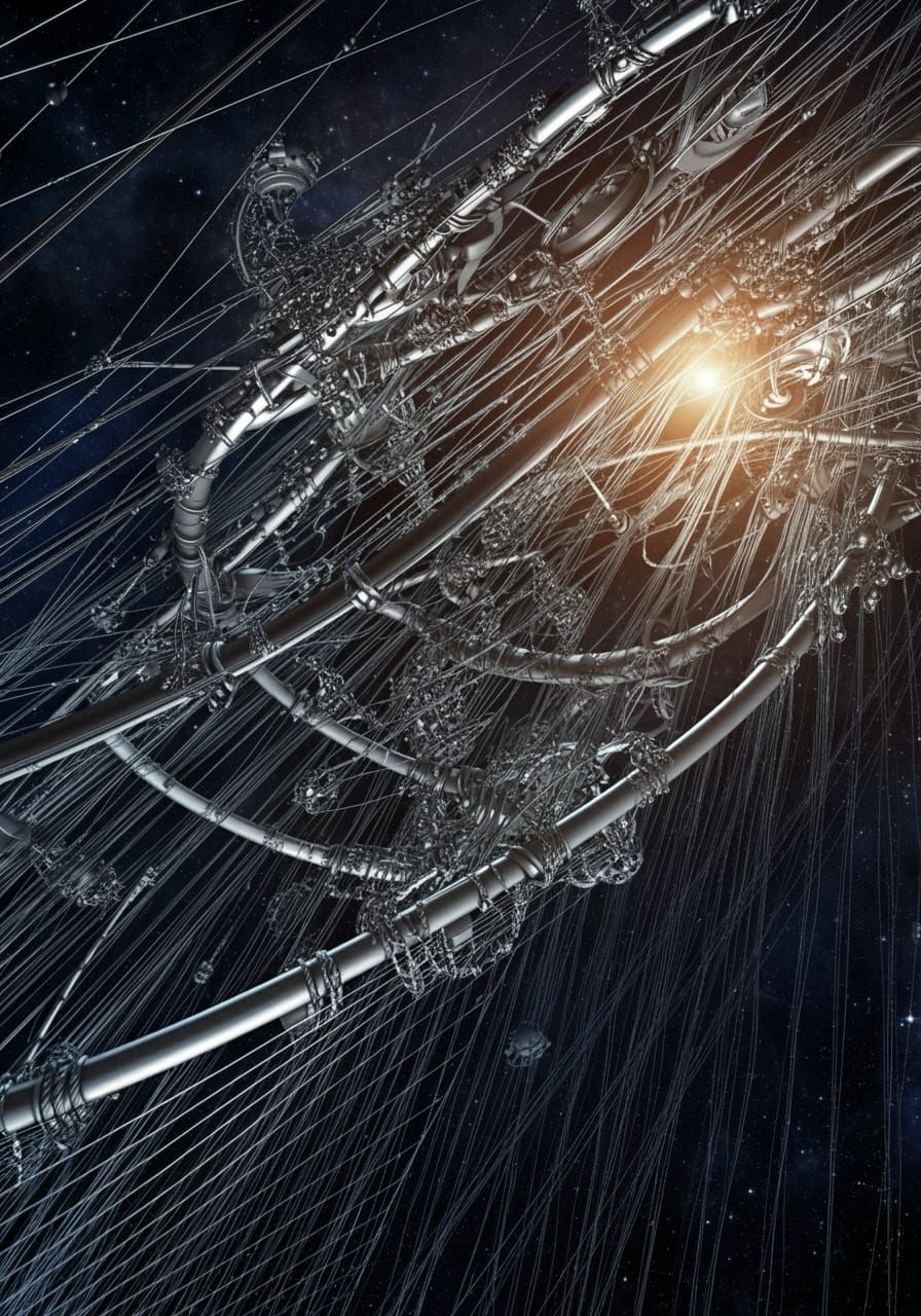 Mechanical Furies Strung Along Through Bi-Infinite String Do...