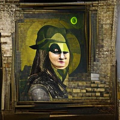 Mona Lisa and Eris Morn Mashup