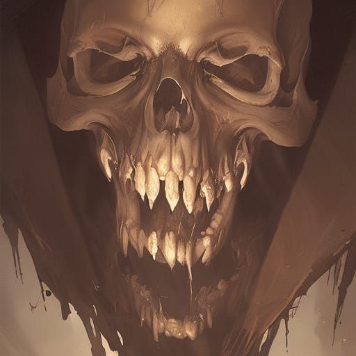 Sinister Skeletons Laughing