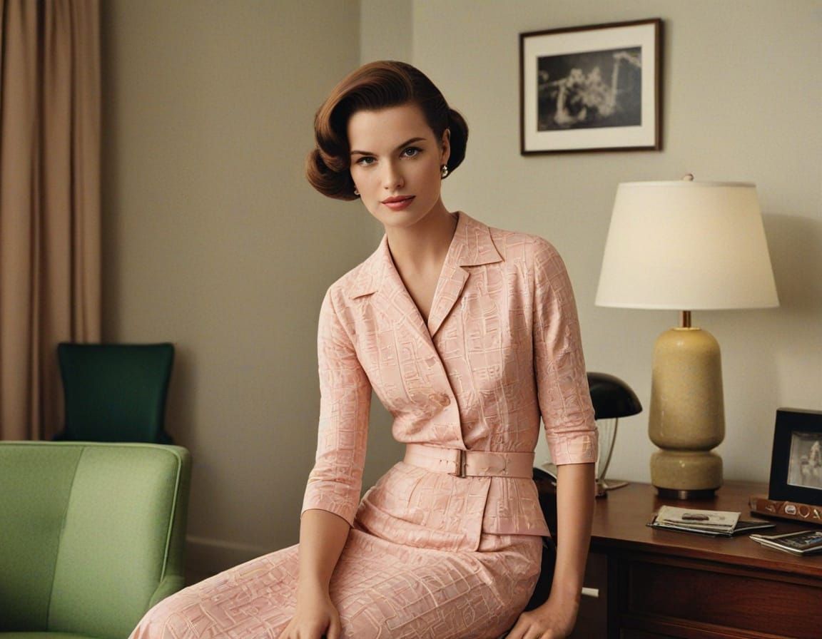 Elegant Mid Century Modern Romance in Quiet Luxury Style