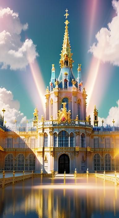 Versailles castle in France