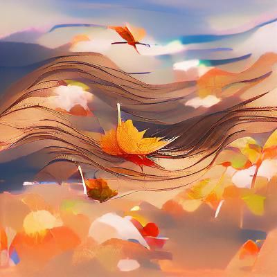 Autumnal Woodland Scene