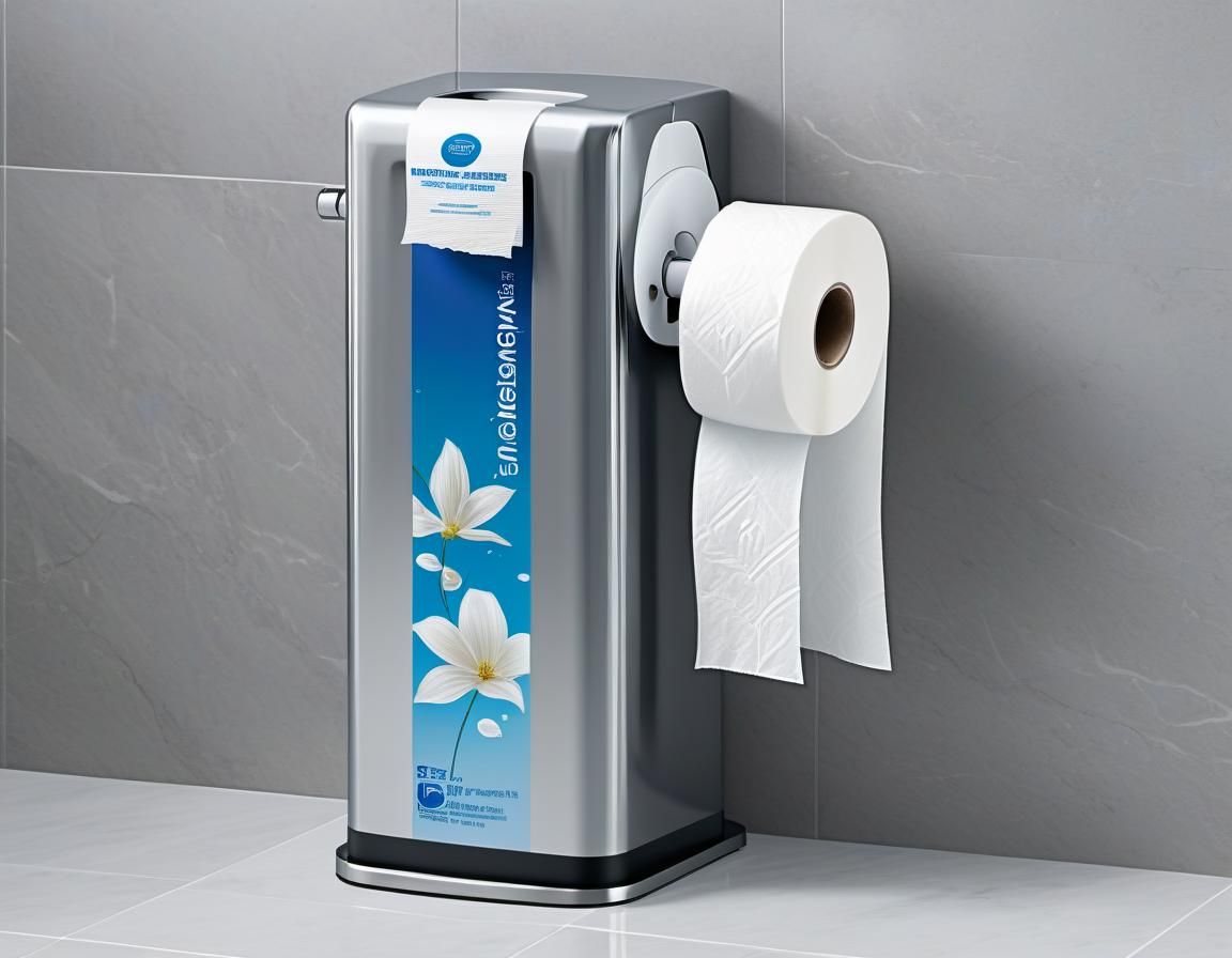 Freestanding Toilet Paper Dispenser