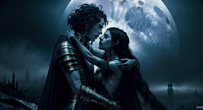 Dystopian Fantasy Masterpiece in 3D Shading