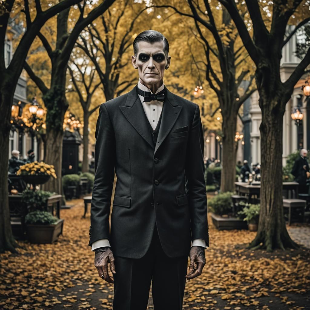 Lurch the Butler in Cinematic Photography