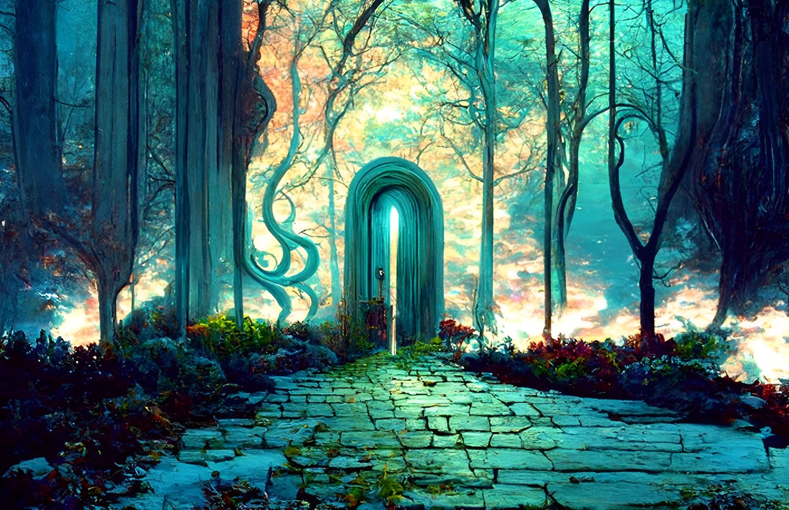 Mysterious Doorway to Dreamworld: A Cinematic Masterpiece