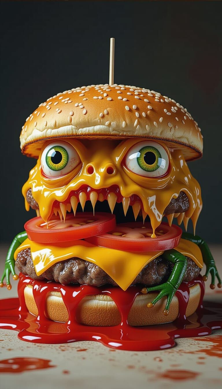 Grotesque Mimic Cheeseburger: A Horrorcore Nightmare