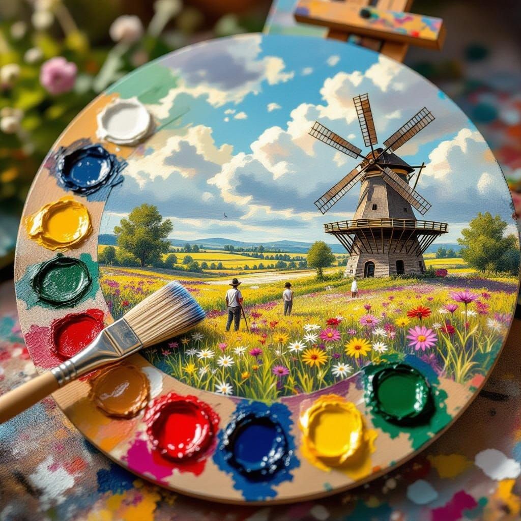 Vibrant Fantasy Palette Unveils Whimsical World