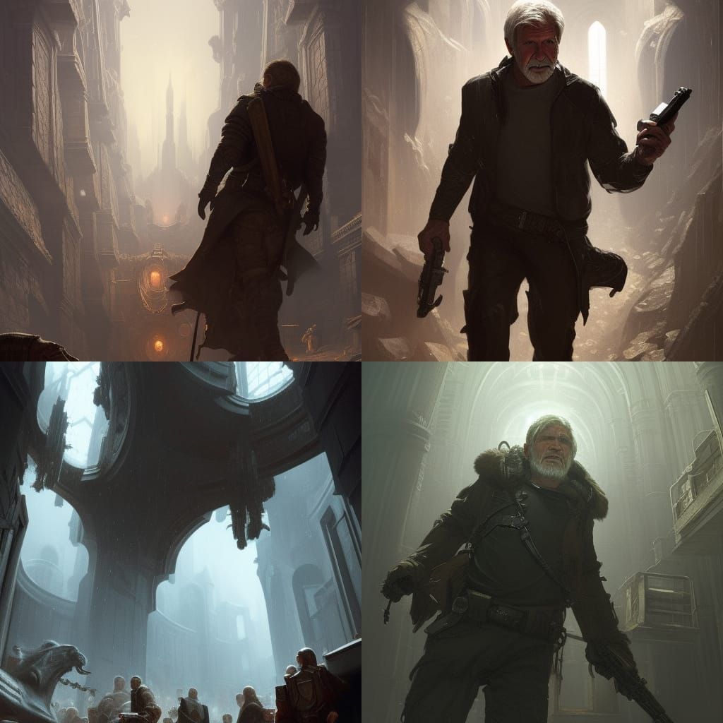 Master Thief's Last Heist: Dark Fantasy Concept Art