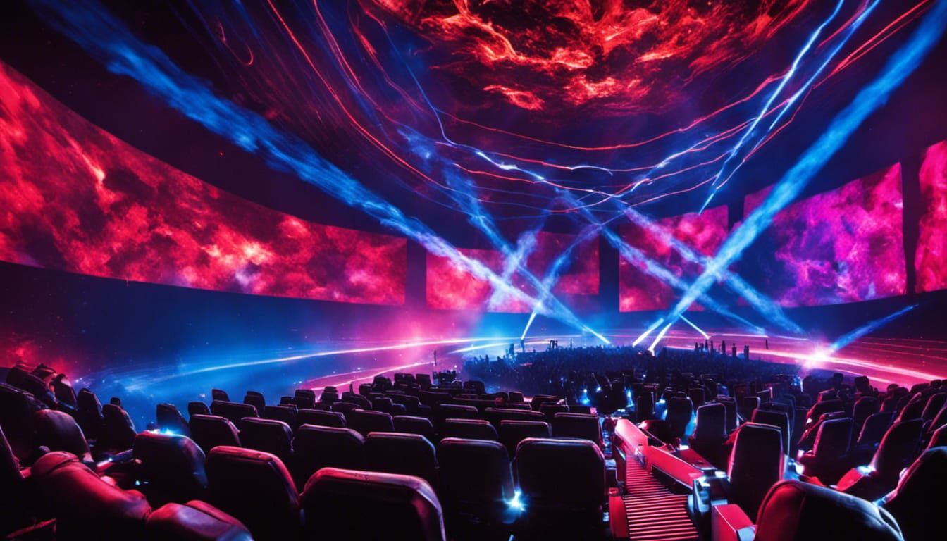 Vibrant Imax Laser Show