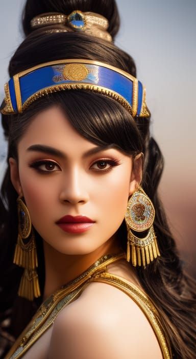 A beautiful Egyptian Queen