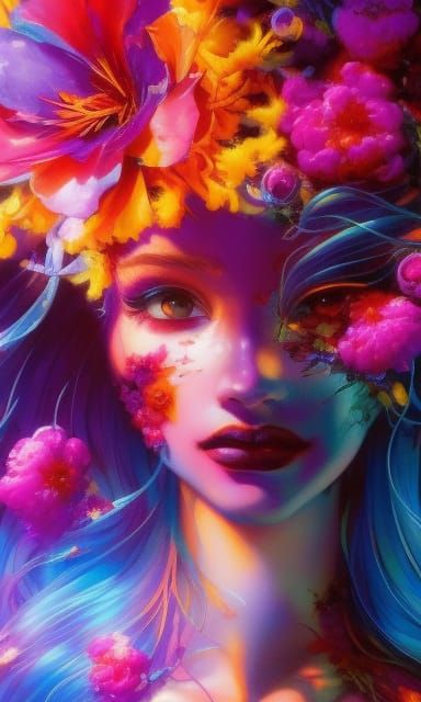 Gorgeous flower girl