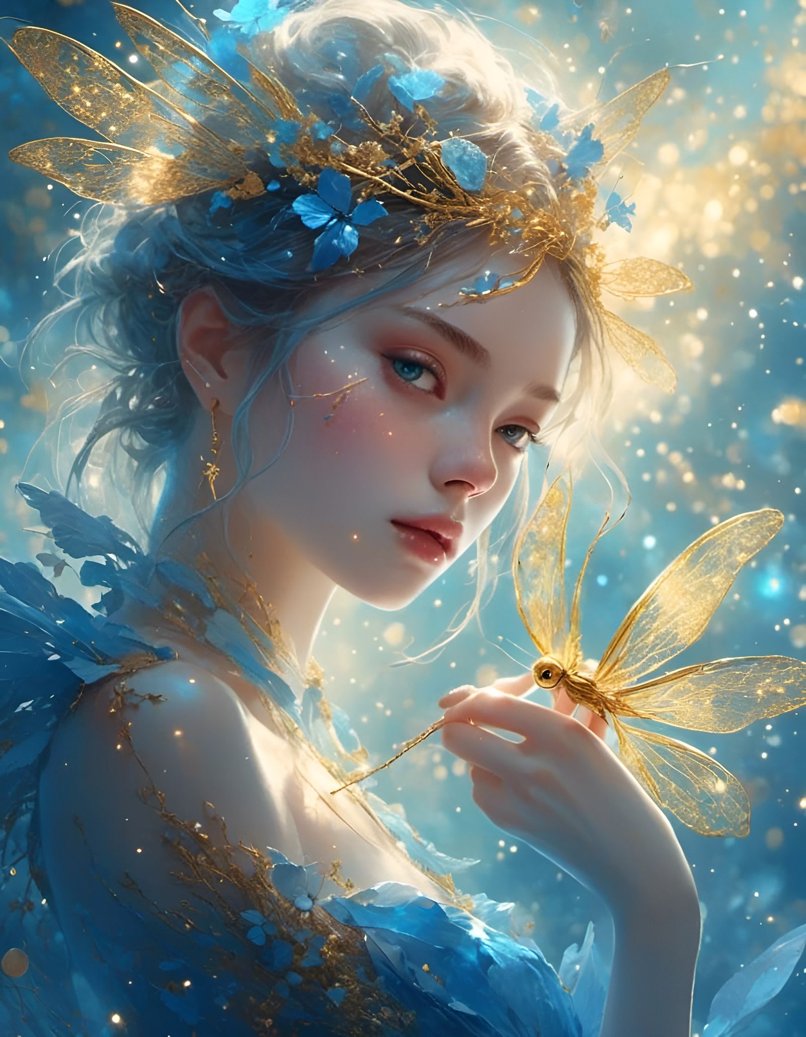 Dragonfly fairy