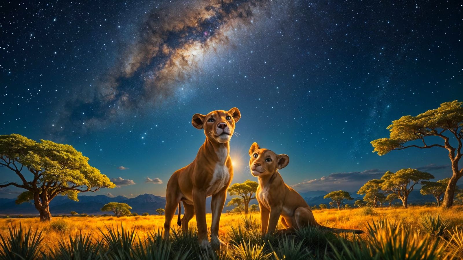 Lion King Harmony: Simba, Nala, Timon and Pumba