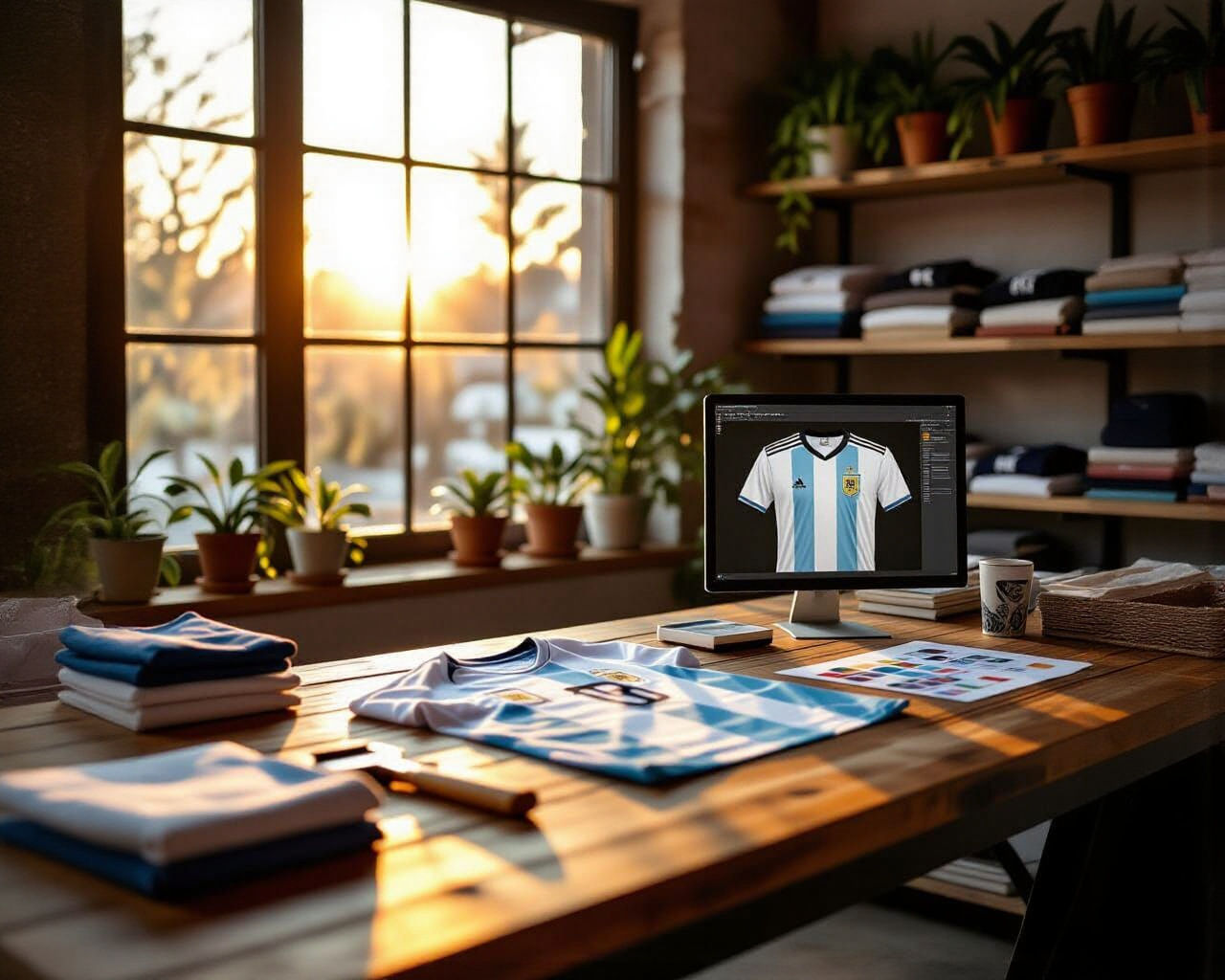 Soccer Jersey Design Workshop with Argentinian Flair
