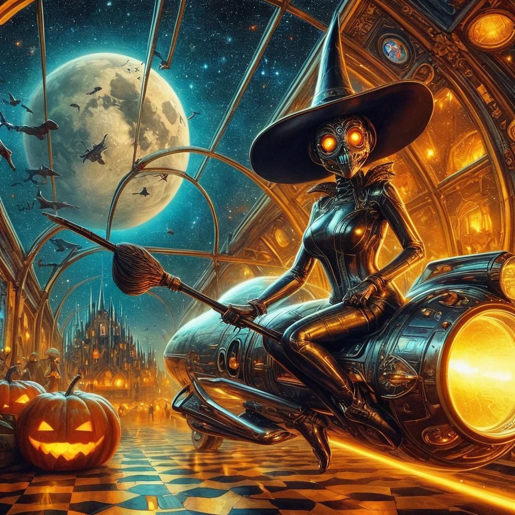 "Bruja intergaláctica, esta sí Que Da Miedo"