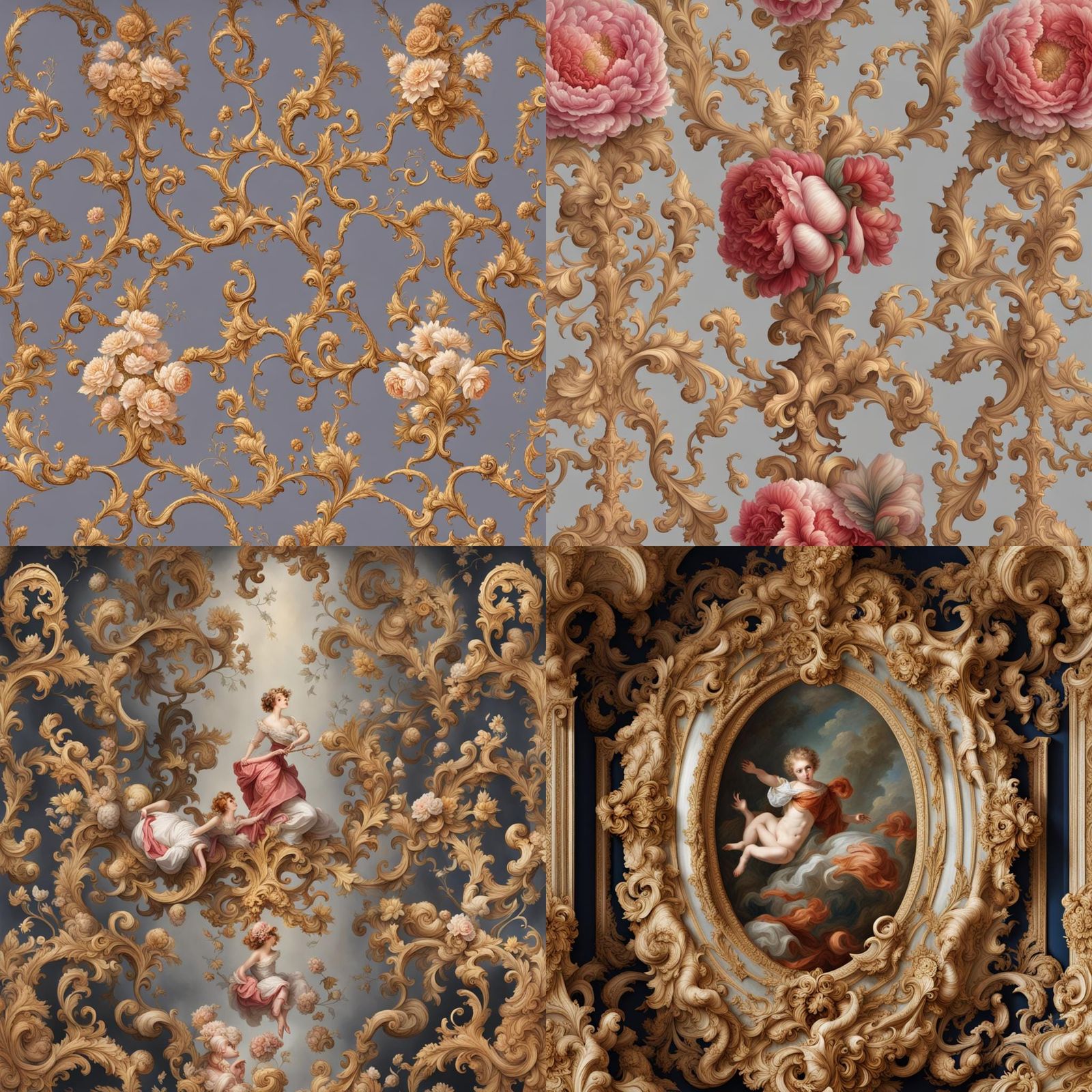 Baroque Composition: Ornate and Grand