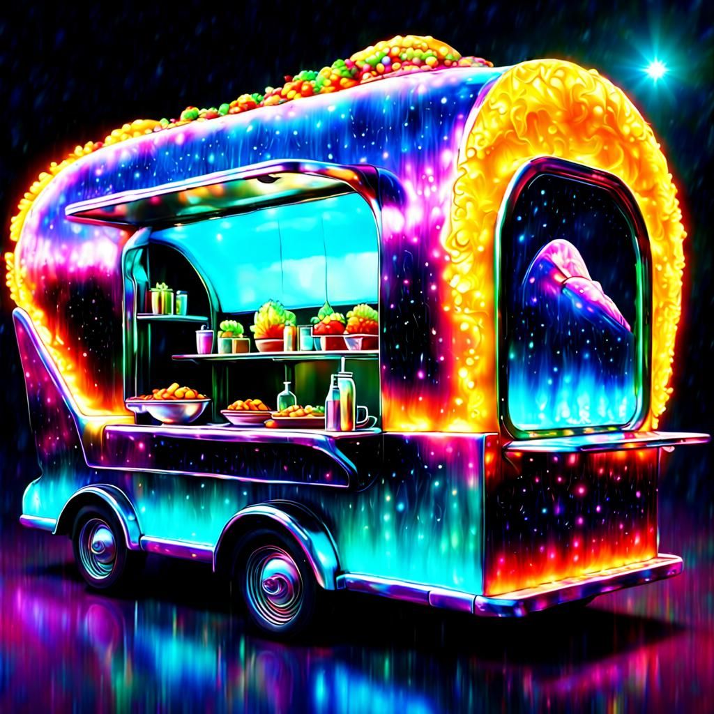 Cosmic Taco Truck in Sunny Park