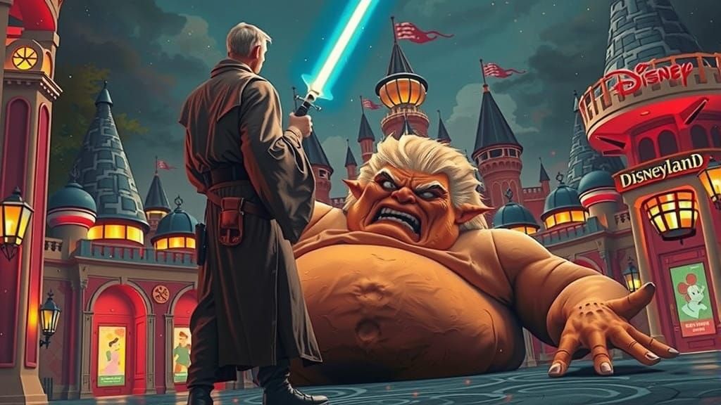 DISNEYLAND HAS JEDI NOW