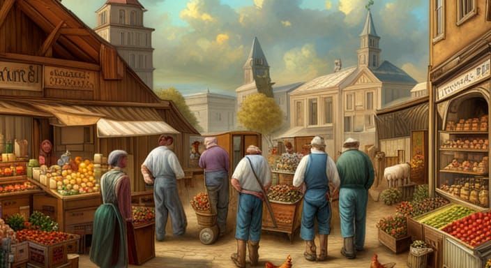 Get your fruits and vegetables.