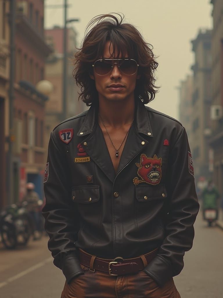 Defiant Attitude: Portrait of Rebellious Individuality