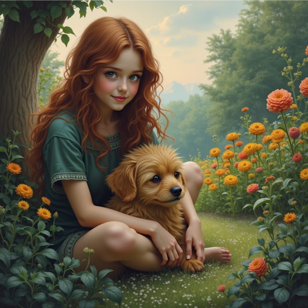 The Garden of Earthly Delights AI Art